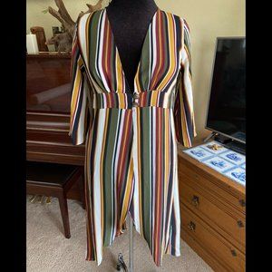 Paradiso Multi Stripe Long Duster L